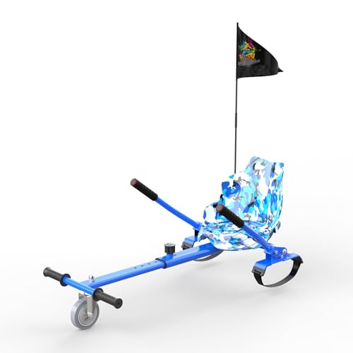 Hoverboard Go Kart Accessori per Hoverboard con ruote da 6,5' - 10', Go Kart Accessori (blu)