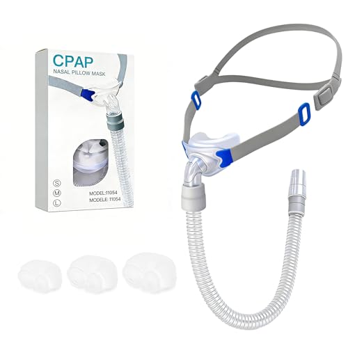 CPAP Nasal Pillow Mask for Airfit P10, Includes 3 Sizes Soft Nasa...