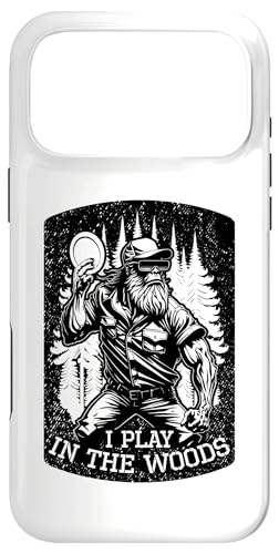 �ʔ����f�B�X�N�S���t�v���[���[ Bigfoot I Play In The Woods �X�}�z�P�[�X iPhone 17 Pro Max �p