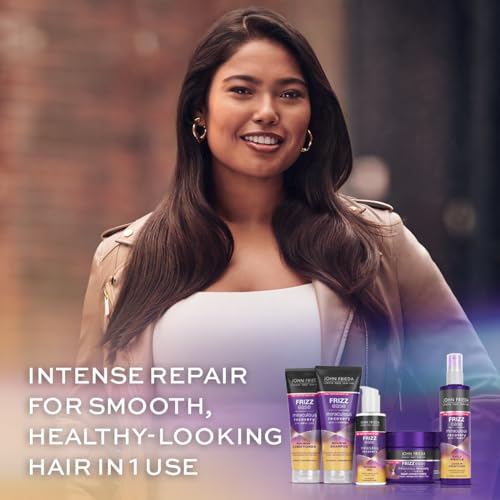 John Frieda Frizz Ease Miraculous Recovery Repairing Conditioner 250ml, Smoothing Conditioner for Frizzy Hair - Image 5