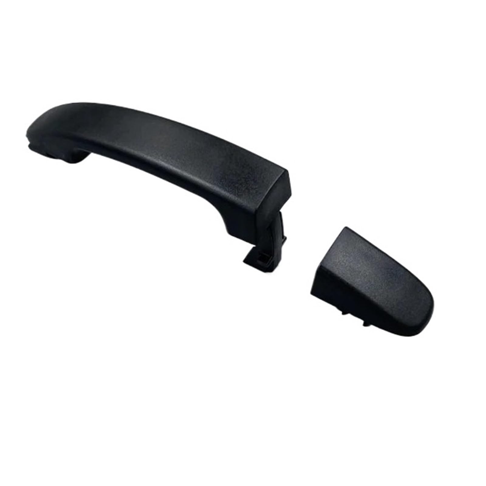 Duhnxuj Handle And No Hole Car Door Handle For Ranger T6 T7 Door Outer Handle Texture Black(Handle And No Hole)
