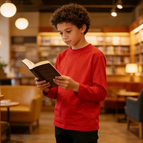 Image of Magic Park 6M-14Y Baby Short Long Sleeve Tee Tops Toddler T-Shirt Kids Solid Color Shirts Boys Girls Casual Blouse