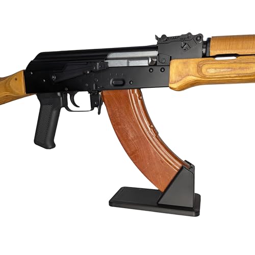 Hammy3DPrints Display Stand for AK 47 762x39 (Bakelite) | Rifle Holder Storage Rack
