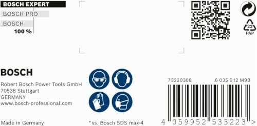 Foret Béton Bosch Expert SDS max-8X – Ø 28 mm, Longueur 520 mm - vue 10