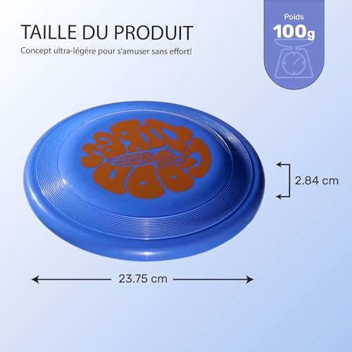 Frisbee Wham-O évite les blessures de chien grâce à sa structure plastique légère - 4