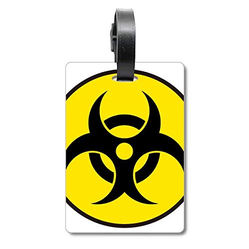 Étiquette valise Danger Chemical sac voyage accessoire
