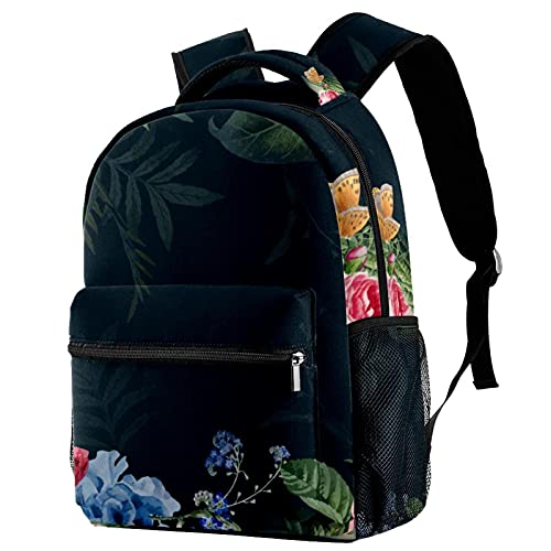 Sac à dos voyage carpe fleur pour adolescent et enfant