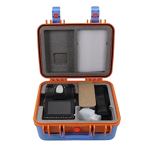 Máquina de Emenda de Fibra óptica, Alinhamento de Núcleo de Fibra de 6 Motores Portátil Tela Sensíve