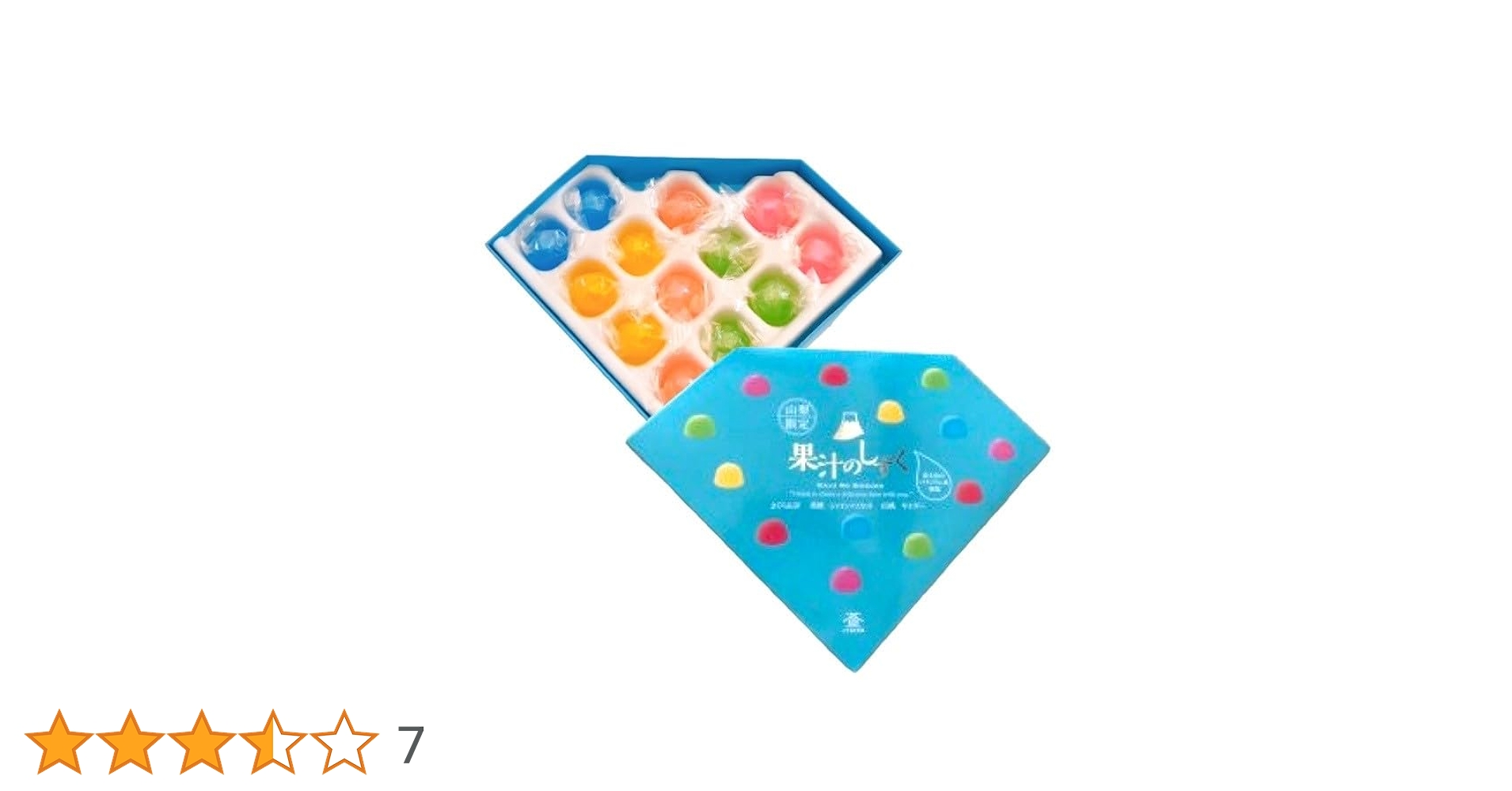 Amazon | 銘菓 果汁のしずく 1箱13個入り ボンボン菓子 フルーツ果汁