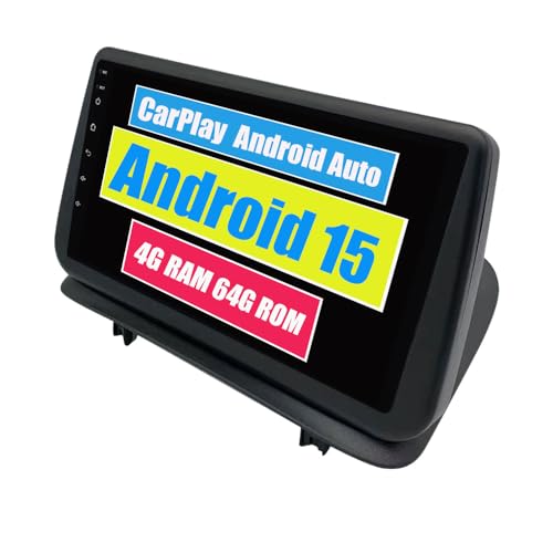 RoverOne Car Stereo CarPlay Head Unit for Renault Clio 3 2005-2014 Android Auto Touch Screen Sat Navi Bluetooth WiFi Radio Player