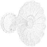 Plat de service à amuse-bouche - design sur pied, ajoutant une touche vintage et élégante à votre cuisine, comptoir, bureau, salon, etc