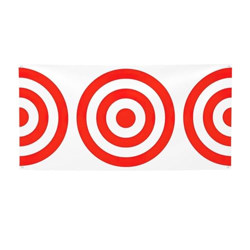 Design Target Print,Party Banner Backdrop Banner For Holiday Sign Decorations Party Supplies 24 * 47 Inches,Graduation