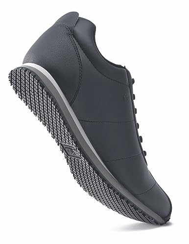 Shoes for Crews Avery, Women's Slip Resistant Work Shoes, Water Resistant, Black4
