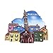 Wedare Magnet Souvenir Burano Venise Italie 3D Aimant pour Réfrigérateur Touriste Souvenirs À La Main Résine Artisanat Magnetics Maison Cuisine Décoration Réfrigérateur Aimant Collection Cadeau