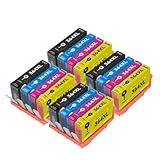 Doté de cartouches d'encre individuelles Compatible avec chaque couleur, permettant un remplacement facile et réduisant le gaspillage en remplaçant uniquement la couleur dont vous avez besoin.