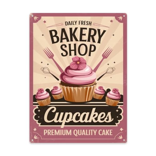 Indoor Interior Styling Piece 12x16 Inch Metal Wall Sign Featuring