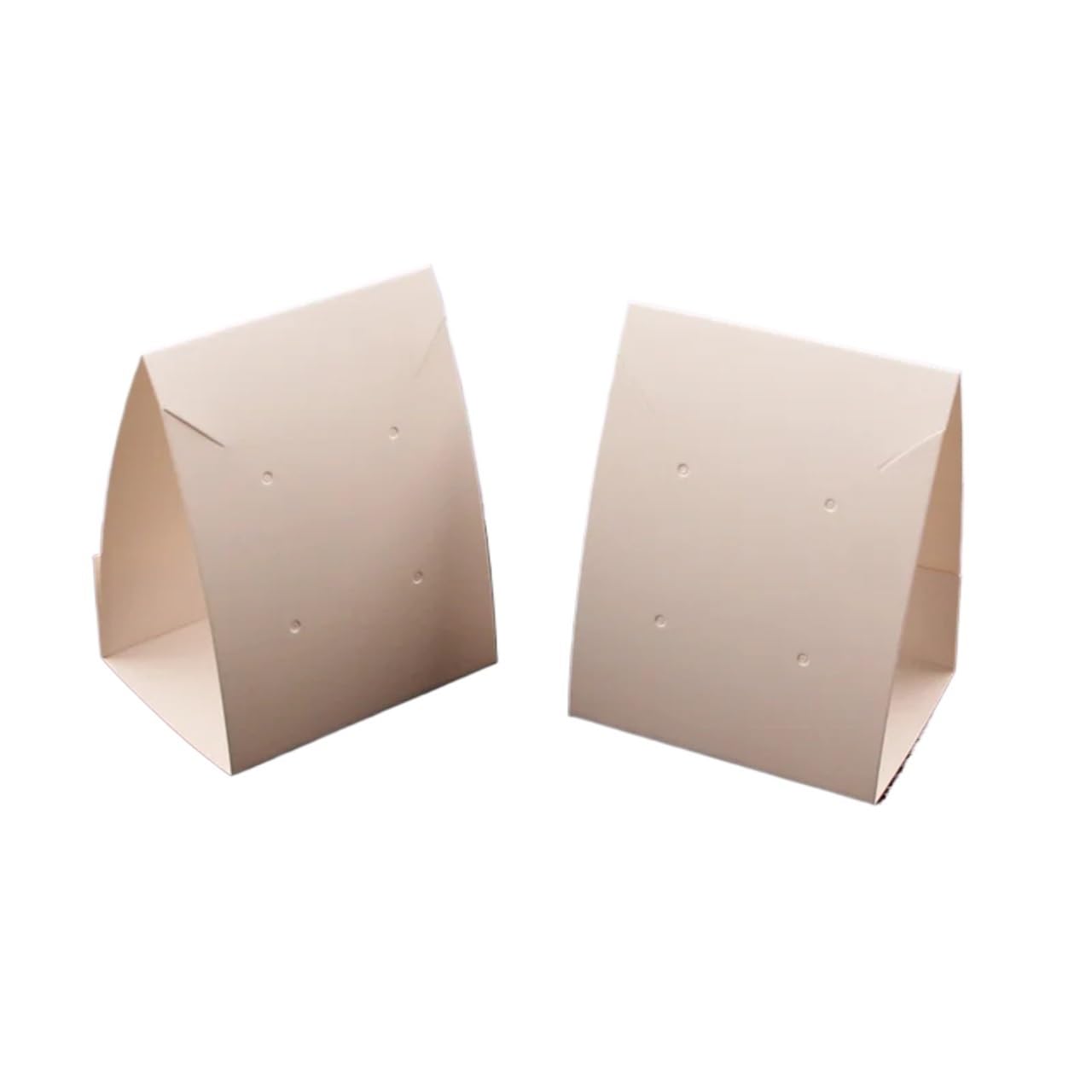 FDzkrtvm Earrings Necklace Display Cards, Paper Earring Cards 150pcs Multicolor Jewelry Display Holder Packing Tag(White)