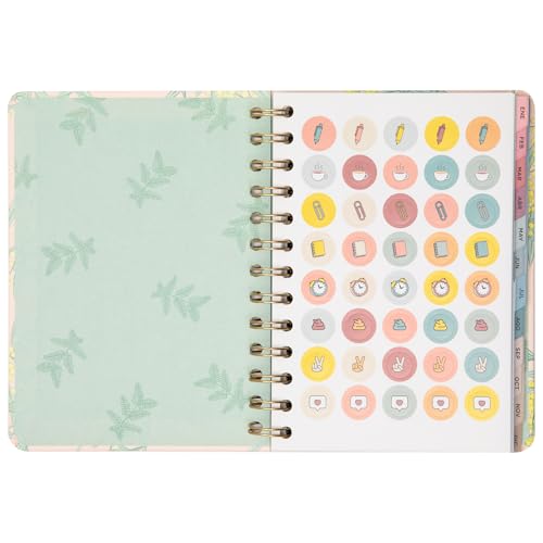 Mr. Wonderful - Small Office Agenda 2025 Weekly - Start the Magic - Includes 8 Sheets of Stickers and Motivational Daily Phrases - Image 4