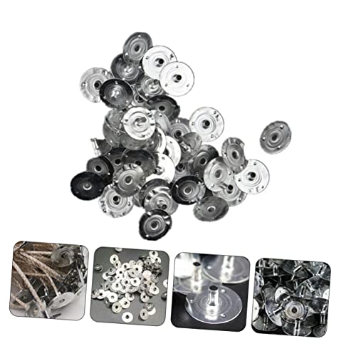 Base metálica para mechas de vela 400 unidades miniatura 5