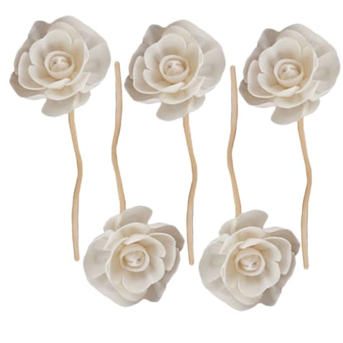 Cabilock 5pcs Aromatherapy Diffuser Sticks Rattan Diffusers Essential Oil Floral Home Fragrance Sticks