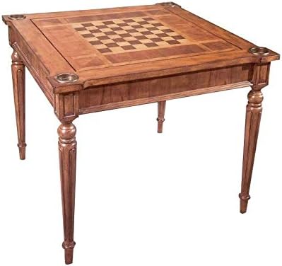 Beaumont Lane Multi Game Card Table in Antique Cherry