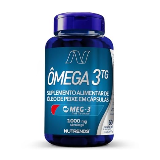 Nutrends Ômega 3 Epa/Dha 1000Mg 60 Cápsulas