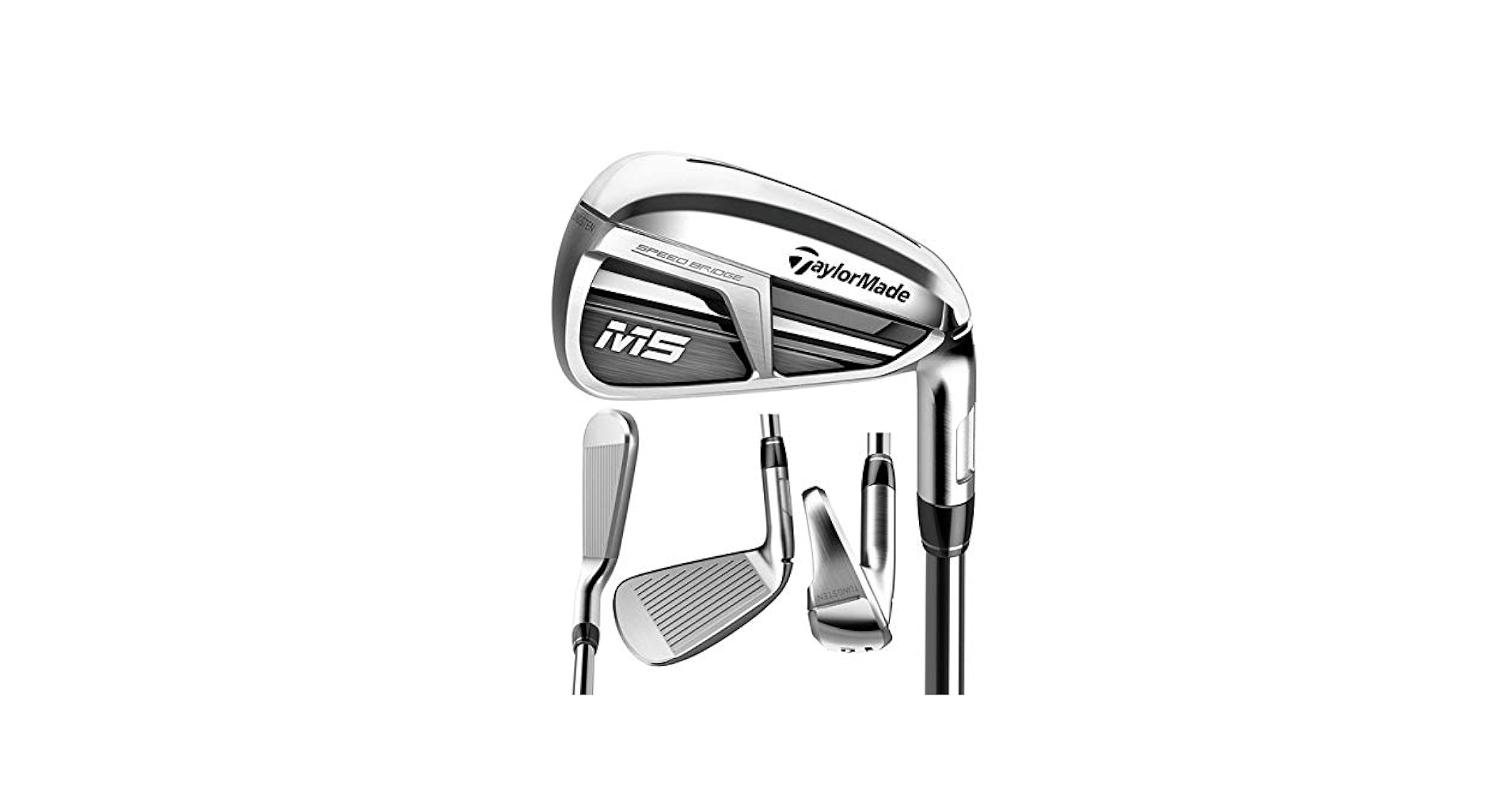 Amazon.com : Lefty New TaylorMade M5#4-9+PW Iron Set, Steel