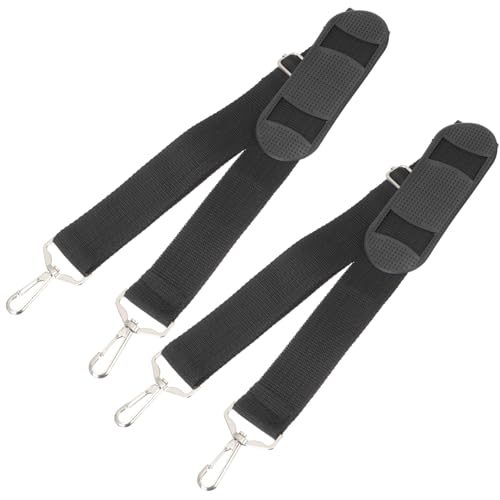 QUMIIRITY 2pcs 95cm Padded Violin Case Shoulder Straps with Metal Buckles, Violin Carrying Bag Replacement Belt for Portable Musical Instrument Storage and Transport