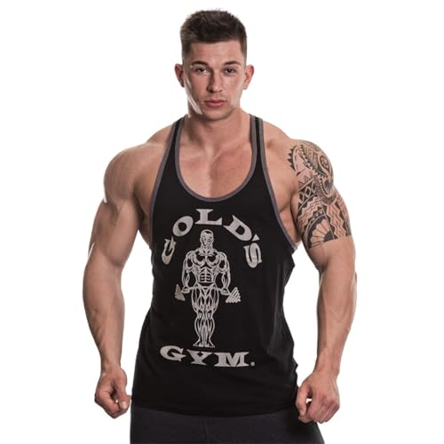 Gameworld Homme Muscle Joe Contrast Veste, Noir, XL EU