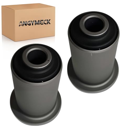 AngyMeck 2x Leaf Spring Shackle Bushing Compatible with Chevrolet Silverado 3500 K1500 Tahoe 1995-2000 GMC C1500 1988-1999 Replace K200897 15529515