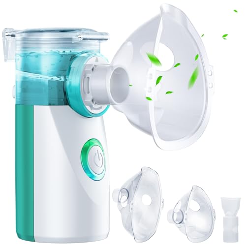 Image of Portable Nebulizer for Adults and Kids - Quiet Nebulizer Machine for Adults and Kids,Travel Nebulizer,Handheld Baby Nebulizer,Mesh Nebulizer for Home Use