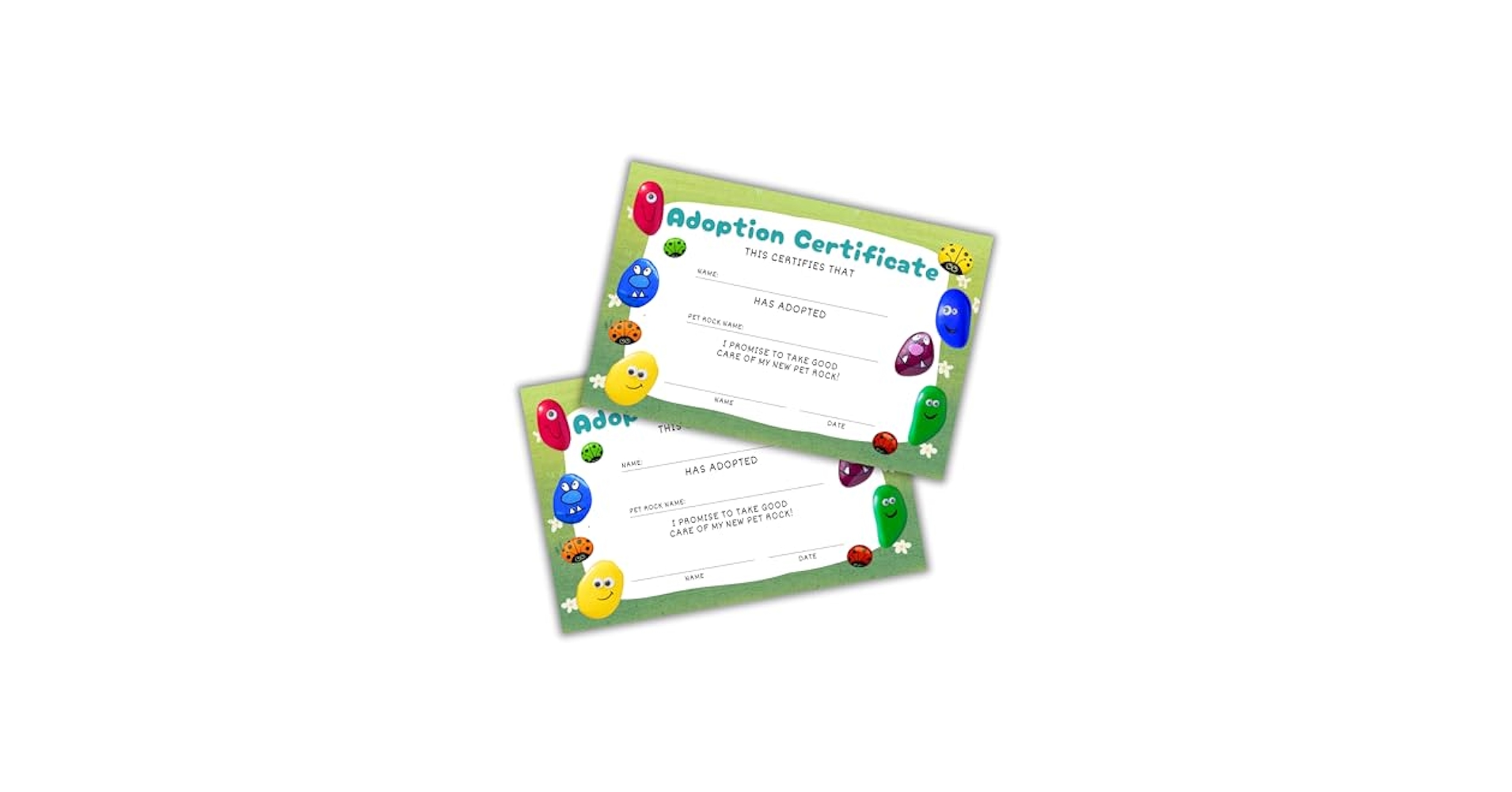 amazon-com-lashicorn-pet-rock-adoption-certificate-30pk-4x6-painted-rock-hide-park-bench-random-acts-of-kindness-encouraging-adopt-office-products for Free Printable Pet Rock Adoption Certificate Amazon.com : Lashicorn Pet Rock Adoption Certificate | 30pk 4x6” Painted Rock Hide Park Bench Random Acts of Kindness Encouraging Adopt : Office Products for Free Printable Pet Rock Adoption Certificate