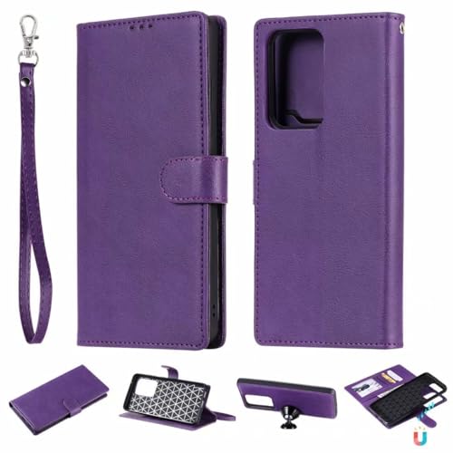 Coque portefeuille Samsung S10 Plus violette finis les écrans brisés