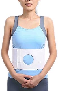 Unisex Ostomy Hernia Belt (Hole 3.14"), fit Right Side, Left Side, or anyother