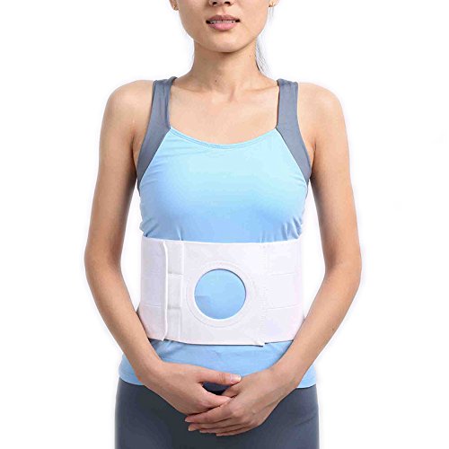 Unisex Ostomy Hernia Belt (Hole 3.14"), fit Right Side, Left Side, or anyother