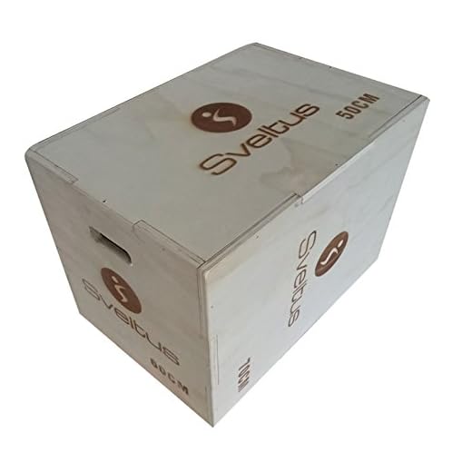 Sveltus PlyoBox Unisex, Madera