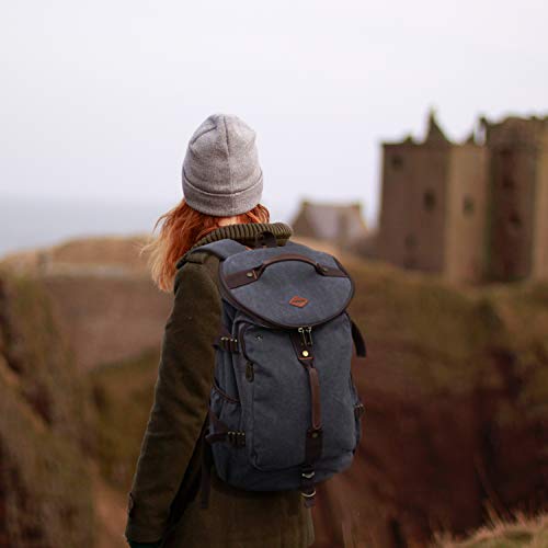 VENTCY Zaino Borsone Uomo Vintage 40L