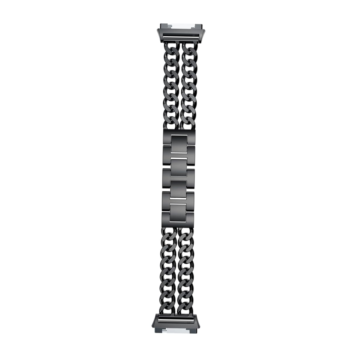Artibetter 3 Pièces Bracelet De Montre À Chaîne À Double Rangée Bracelet De Montre Intelligente Noir