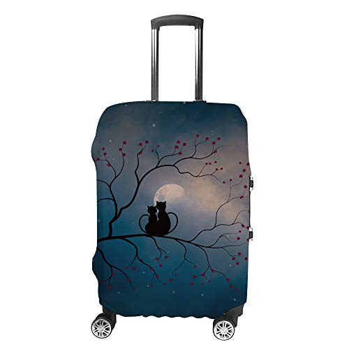 Housse de valise de voyage CHEHONG en polyester élastique lavable pour bagages de 45 à 81 cm