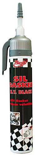 Sigill 04277 Guarnizione Siliconica Neutra, Nero