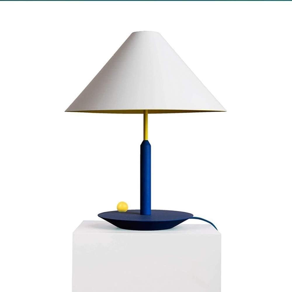 Bracket Light Desk Lamp Led Kids Table Lamps E14 Reading Light Bedroom Bedside Lights Nightstand for Bedroom, Living Room, Office, Gifts for Men Women Teens Children Night Light,Blue Stainless