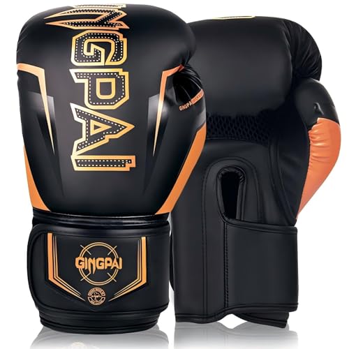 Boxing Gloves for Men,Women,Child, Heavy Bag Workout Boxing Gloves,Durable Leather and Thickened Fist Peak Professional Sparring Training Fighting Gloves for Kickboxing,Muay Thai,MMA