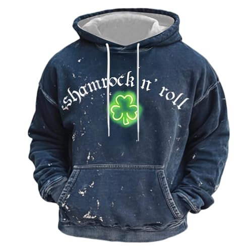 Sweat à capuche trèfle irlandais pour homme, le cadeau parfait pour la Saint-Patrick