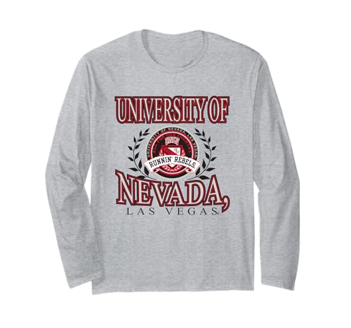 UNLV Rebels Laurels Logo Officially Licensed Long Sleeve T-Shirt