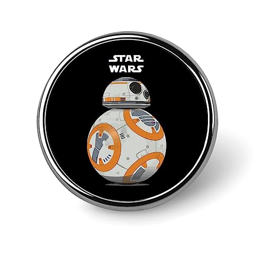 バッジ 円形 スターウォーズ BB-8 徽章 ピンバッジ 胸章 ブローチ おしゃれ ボタンバッジ バッグ飾 かわいい アクセサリー 工芸品 男女兼用 プレゼント 25mm