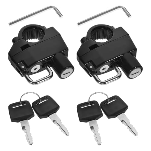 XJVSS 2-Pack Anti-Theft Helmet Lock