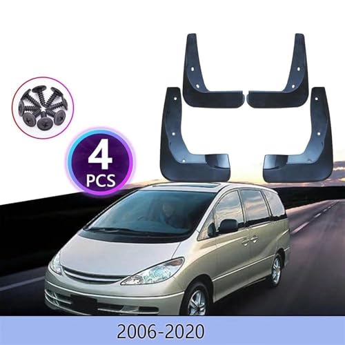 Guardabarros para Toyota Previa XR50 resistentes contra salpicaduras 2