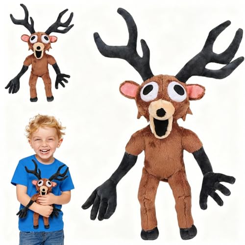 Ayucanpeng 99 Nights In The Forest Ciervo Peluche,Muñeco de Peluche de Ciervo, Juguete de Peluche Suave,Regalos para Niños y Niñas