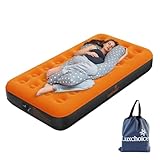 Top 31 Best Air Mattress For Camping in 2024 52 Luxchoice Air Mattress with Built-in USB Rechargeable Pump Camping Inflatable Mattress Portable Blow up Mattress Air Bed Guest Bed for Home Outdoors Hiking Travel