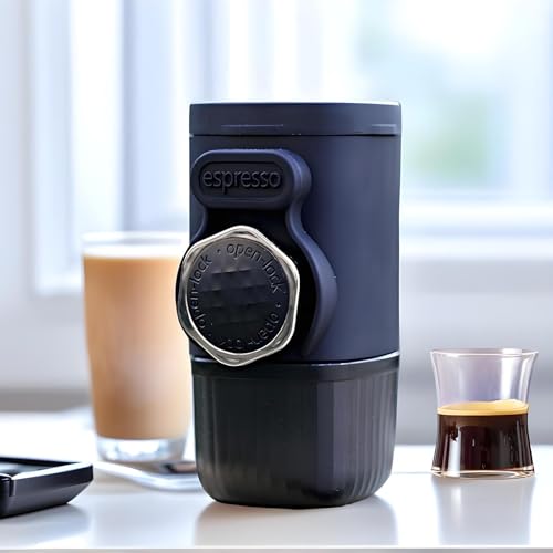 Generisch Reise Kaffeemaschine,Wiederverwendbare Camping Kaffeemaschine | Handdruck Maschine Für Haushalt Innen Außen Auto Küche – Bild 4